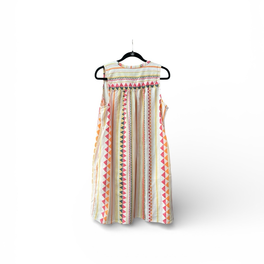 Sonoma Multicolor Striped Swim Cover-Up or Casual Dress Size Large - Picture 6 of 8